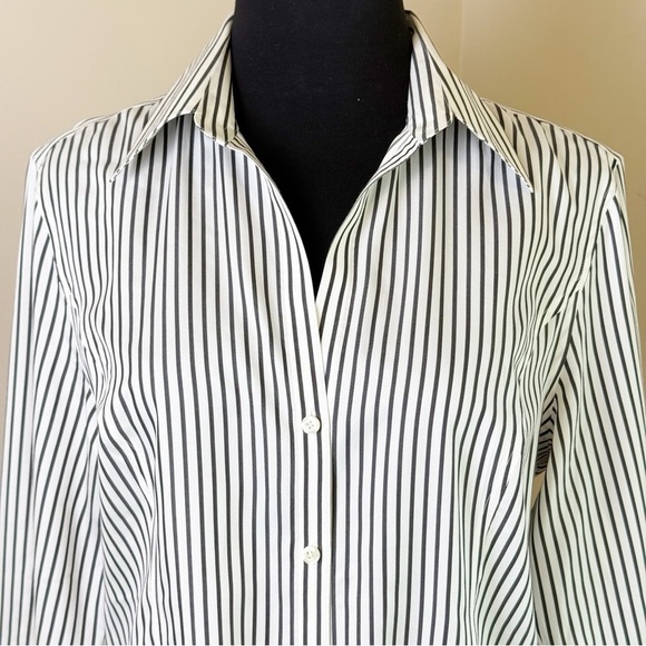 Paperwhite Striped Button Down Shirt 10 - Picture 2 of 8